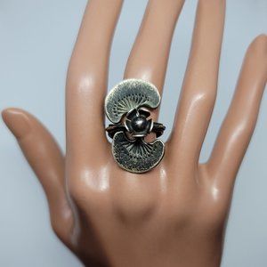 RARE/HTF Sterling Seppo Tamminen Flower Ring